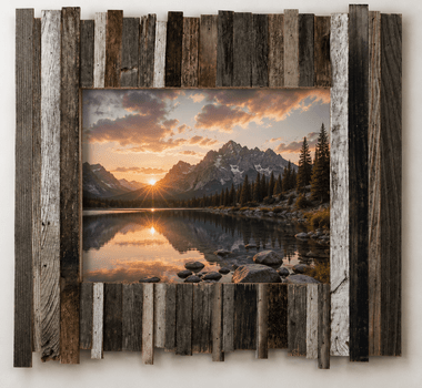Driftwood Reclaimed Wood Frame 8×10