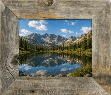8×10 Rustic Picture Frames, Medium Width 2 inch Homestead Series