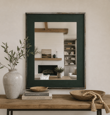 Bountiful Mirror in Sage | Green Wall Mirror