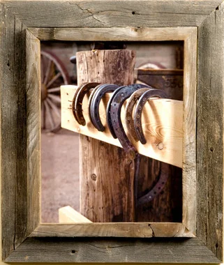 8×10 Cowboy Picture Frames, 2.25 inch Wide, Western Rustic Series