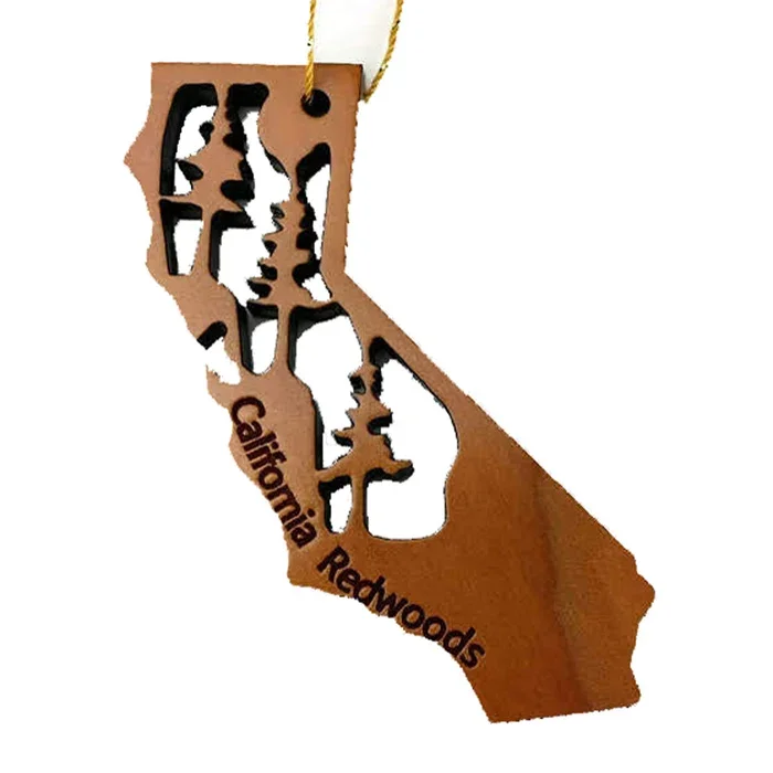 California State Christmas Ornament Redwood – 1070 or 1079L