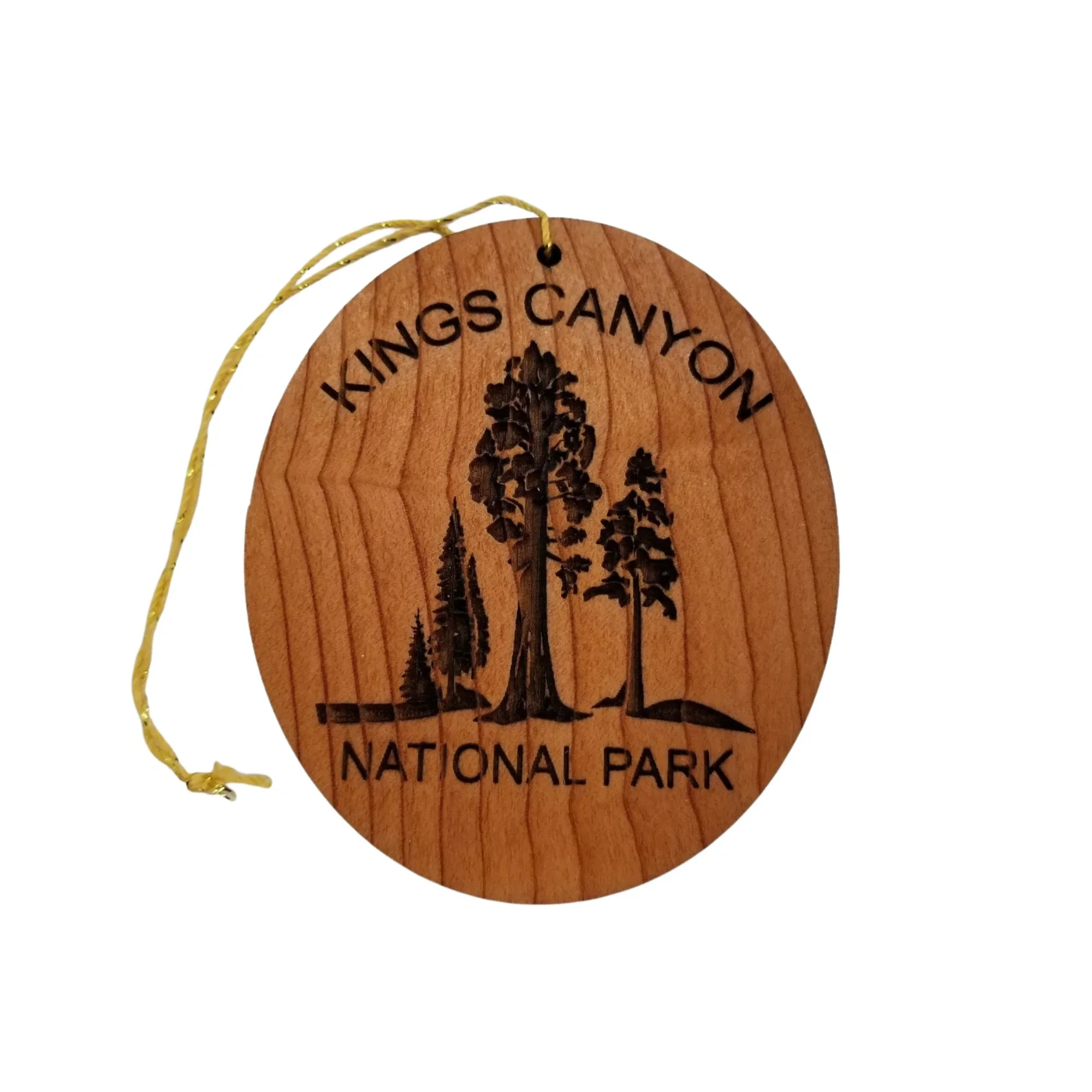 Kings Canyon National Park Wood Ornament Giant Trees Souvenir – 15328KING