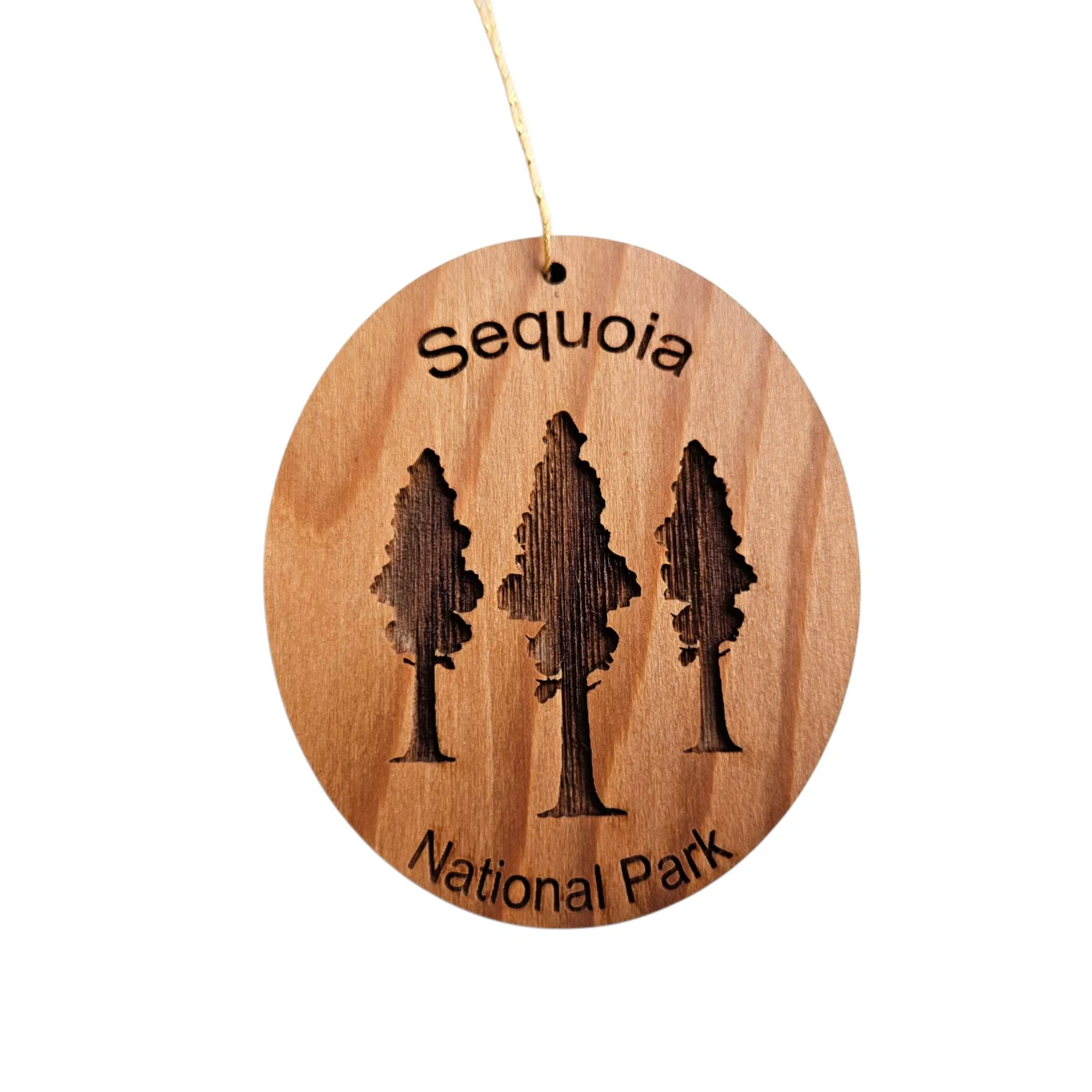 Sequoia National Park Ornament Tree Silhouette Trio Souvenir – 15330SEQ
